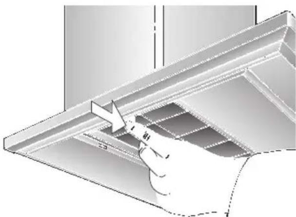 SIEMENS LC959TA60 - Removing the filter: - 1