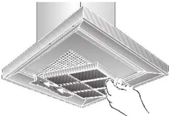 BOSCH DKE945M - Inserting the filter: - 1
