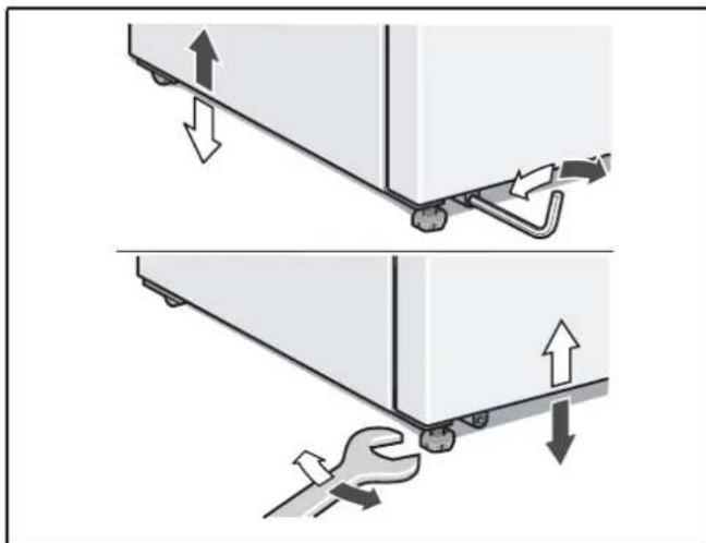 SIEMENS KA62DS51 - Apparaat horizontal zetten - 1
