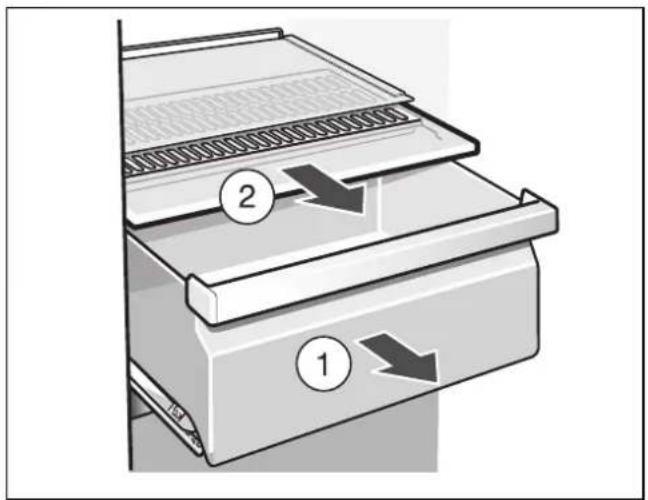 SIEMENS KA62DS51 - Retrait du filtré à humidité - 1