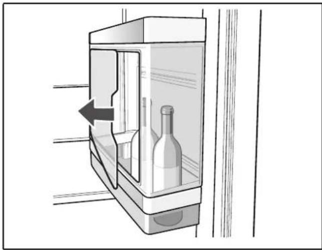 SIEMENS KA62DS51 - Loading the bar compartment - 1