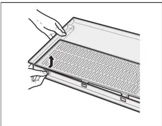 SIEMENS KA62DS51 - Herausnehmen des Feuchtefilters - 2