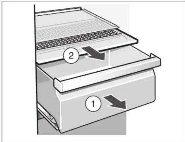 SIEMENS KA62DS51 - Estrazione dei filtro umidità - 1