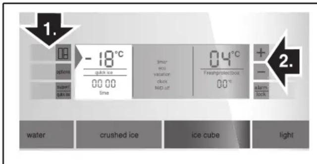 SIEMENS KA62DS51 - Freezer compartment - 1