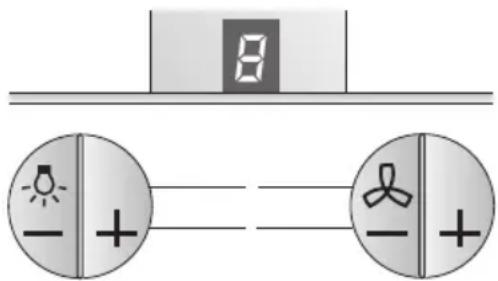 SIEMENS LC855GB60 - Changing the electronic control system to recirculating mode: - 1
