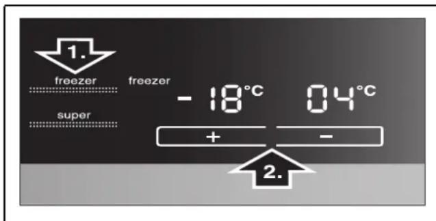 SIEMENS KA62NV40 - Freezer compartment - 1