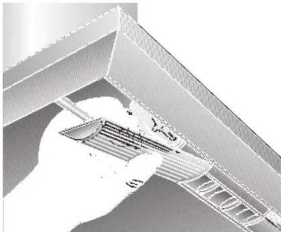 SIEMENS LC757WA20 - Replacing the light bulbs - 1