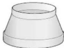 SIEMENS LC956BC30 - Raccordement d'un conduit d'évacuation ∅ 120 mm - 2