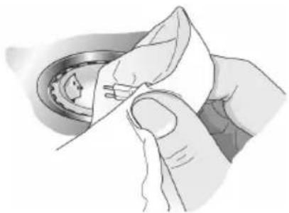 BOSCH DWW096950 - Changing the halogen bulbs - 2