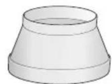 BOSCH DWB063651 - Connection of 120mm  exhaust air pipe - 2