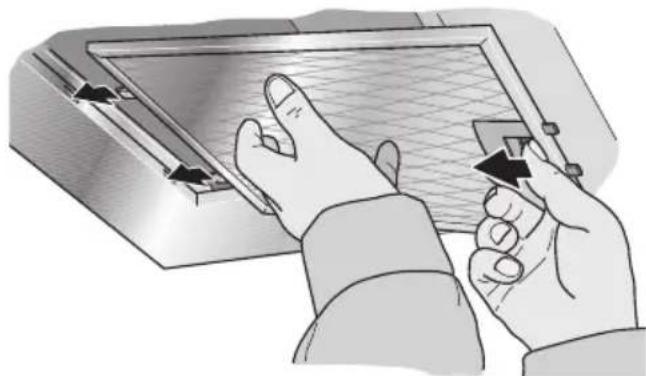 BOSCH DWB073651 - Dépose et incorporation des filtres métalliques àGRAISSÉ - 1