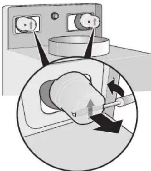BOSCH DWB075650 - Demontage van de dappen - 1