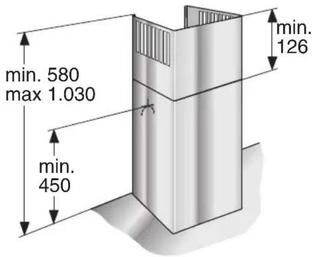 BOSCH DWB129750 - Gerätemaße Umluft - 1