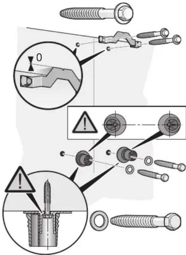 BOSCH DWT093650 - Préparatifs du montage - 1