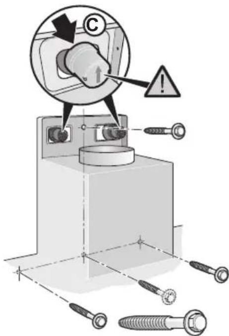 BOSCH DWT093650 - Tornillos de sujeción y caperuzas de seguridad - 1
