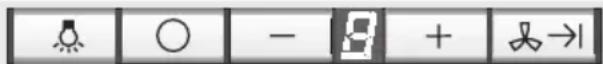 BOSCH DWT096950 - Elektronische besturing instellen op werking met luchtcirculatie. - 1