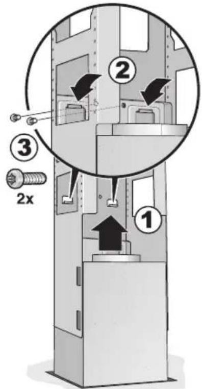 BOSCH DIB095850 - Montage de la hotte d'aspiration - 1