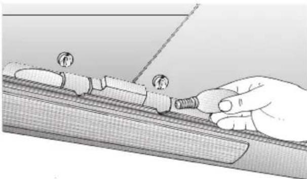 BOSCH DHU662U - Auswechseln der Lampen - 1