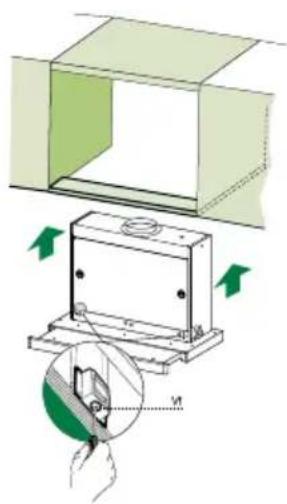 SIEMENS LI15560CH - Foratura Piano di supporto e Montaggio Cappa - 5