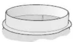 SIEMENS LC956BA30 - Collegamento del tubo dell'aria di scarico 0 120 mm - 3