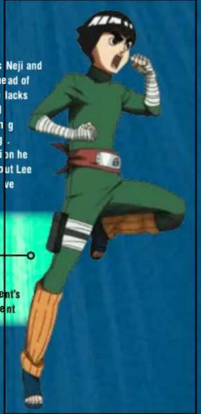 SONY Naruto Ultimate Ninja Heroes (PSP) - Rock Lee - 1