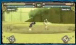 SONY Naruto Ultimate Ninja Heroes (PSP) - Projectile and Item Usage - 2