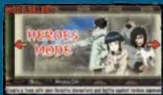 SONY Naruto Ultimate Ninja Heroes (PSP) - MODES DE TEU - 1