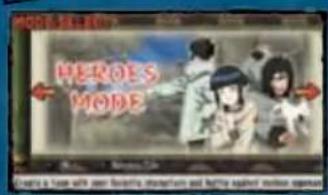 SONY Naruto Ultimate Ninja Heroes (PSP) - GAME MODES - 2