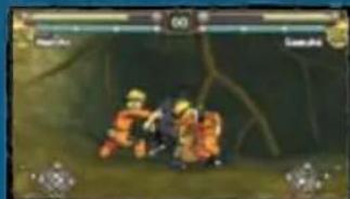 SONY Naruto Ultimate Ninja Heroes (PSP) - Attaques de type jeté (Throw Attacks) - 2