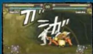 SONY Naruto Ultimate Ninja Heroes (PSP) - Attaques de type jeté (Throw Attacks) - 1