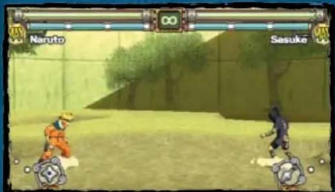SONY Naruto Ultimate Ninja Heroes (PSP) - Principes du combat - 1