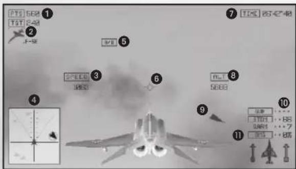 SONY Ace Combat Joint Assault (PSP) - Mission Screen - 1