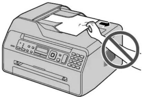 PANASONIC KXMB1530BL - Attention : - 1