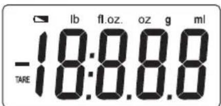 UFESA BC1500 - Ecran d'affichage - signification des symboles - 1