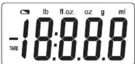 UFESA BC1500 - Pantalla - sintbolos - 1