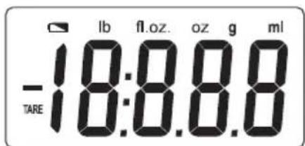 UFESA BC1500 - Display - symbols - 1