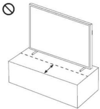 SAMSUNG The Frame QE43LS03RAU - Huomioitavaa, kun tevisio asennetaan jalustan kanssa - 2