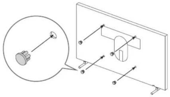 SAMSUNG The Frame QE43LS03RAU - Verwendung der Abdeckkappe - 3