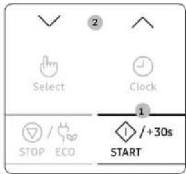 SAMSUNG MS22M8054AKEN - De bereidingstijd bijstellen - 1