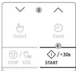 SAMSUNG MS22M8054AKEN - Réglage du temps de cuisson - 1
