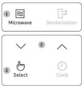 SAMSUNG MS22M8054AKEN - ATTENTION - 1