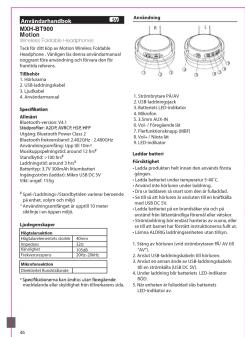 MAXELL Motion MXHBT900 - 22