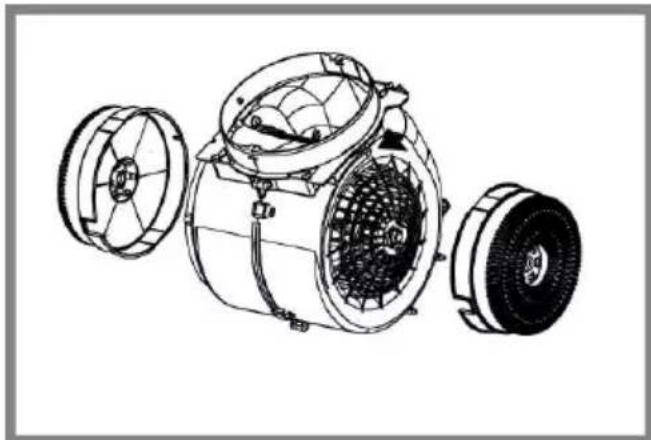 HOTPOINT HCT 64 F L SS - Entretien des filtres au charbon - 1