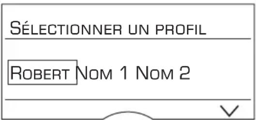 BOSCH VeroSelection 300 TES803M9DE - Appeler un profil d'utilisateur - 1