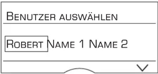 BOSCH VeroSelection 300 TES803M9DE - Benutzerprofil aufrufen - 1