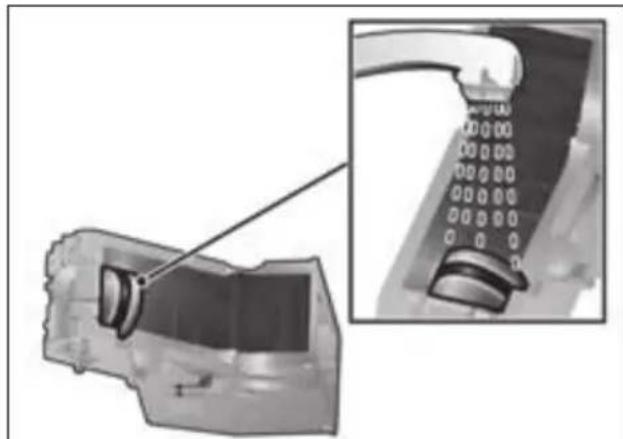 BOSCH VeroSelection 300 TES803M9DE - Nettoyer l'unité de percolation (figure F) (voir aussi le Mémento) - 2