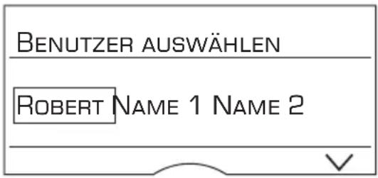 BOSCH VeroBar AromaPro 300 TES71555DE - Benutzerprofil aufrufen - 1