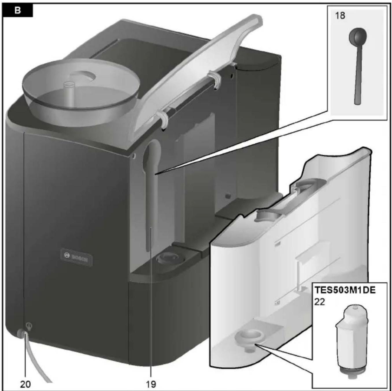 BOSCH VeroCafe Latte TES50354DE - 6