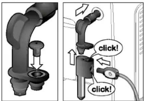 BOSCH VeroCafe Latte TES503M1DE - Cleaning the milk system - 4