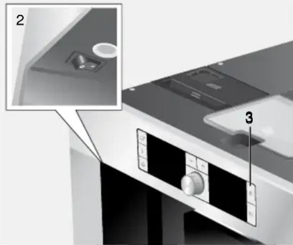 BOSCH TCC78K750B - Netzschalter O/I - 1